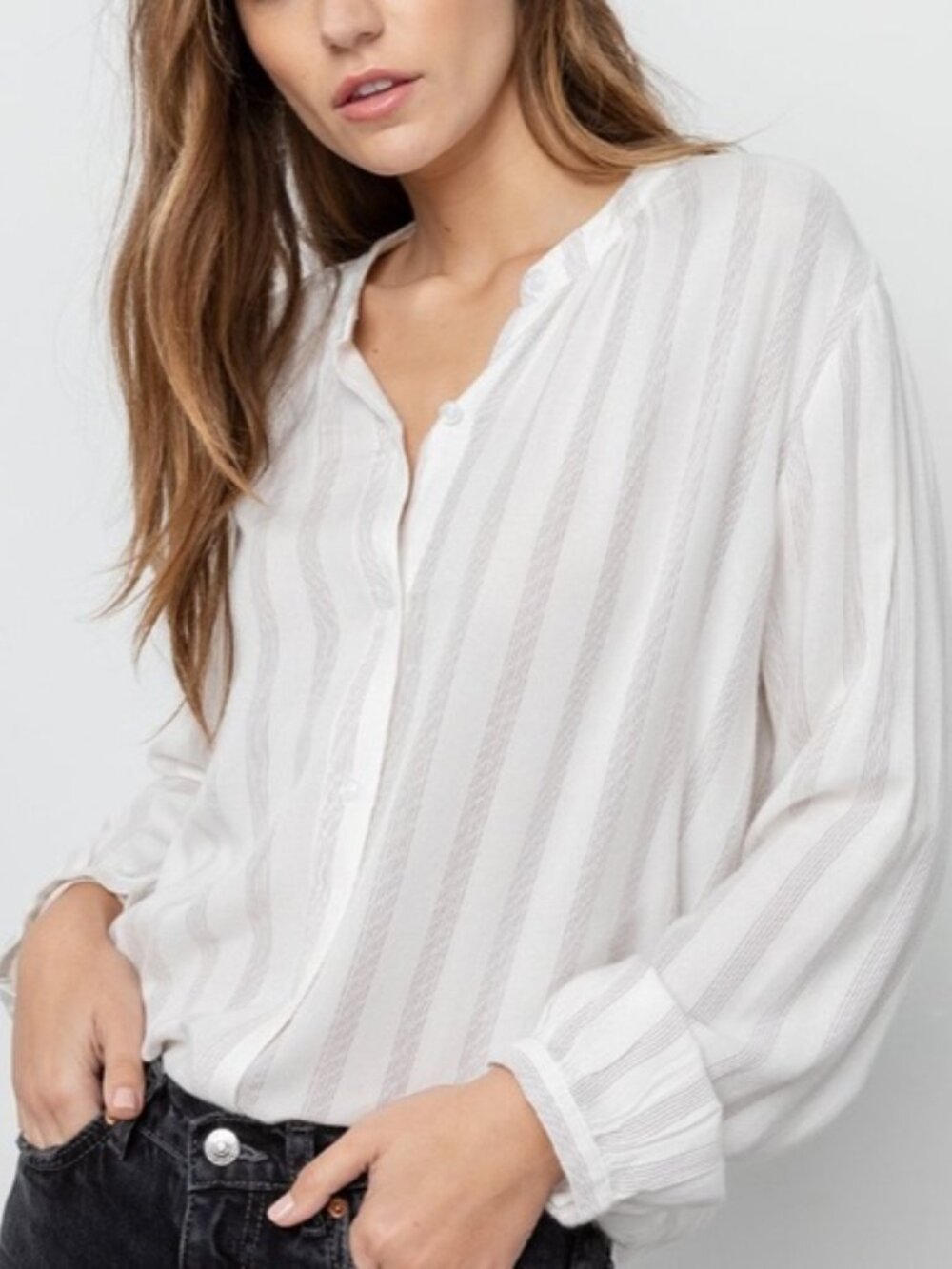 RAILS Eloise Top | Perla Stripe | Size L
